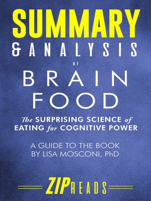 cover image of Summary & Analysis of Brain Food